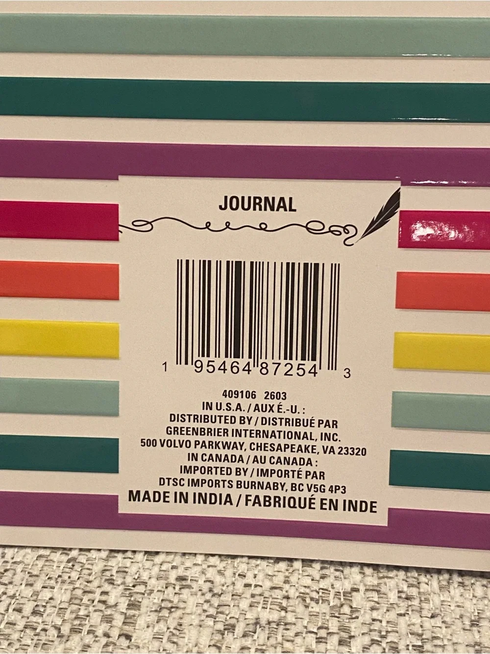Good Vibes Pink Spiral Notebook Motivational Journal